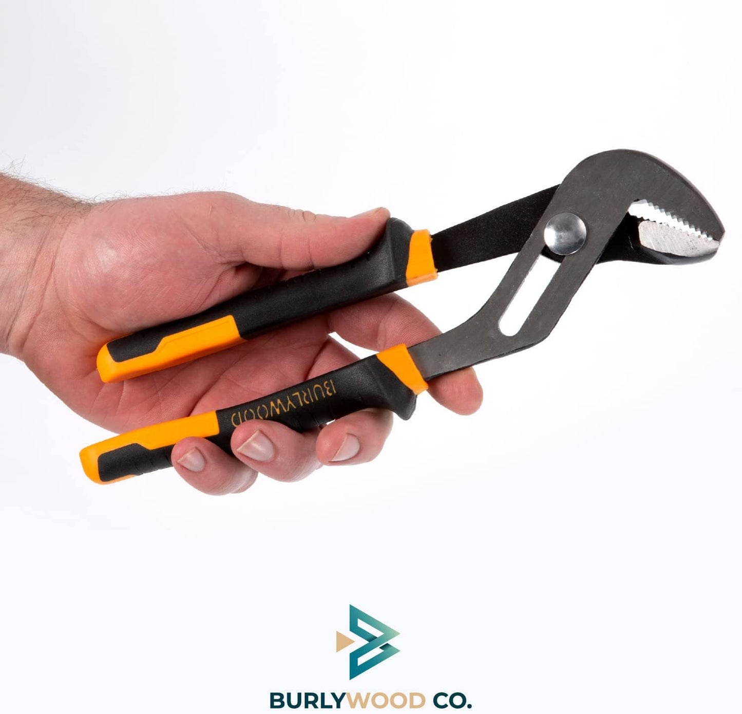 Burlywood Co. Groove Joint Pliers - 3 Piece High Carbon Steel Tongue and Groove Pliers Set