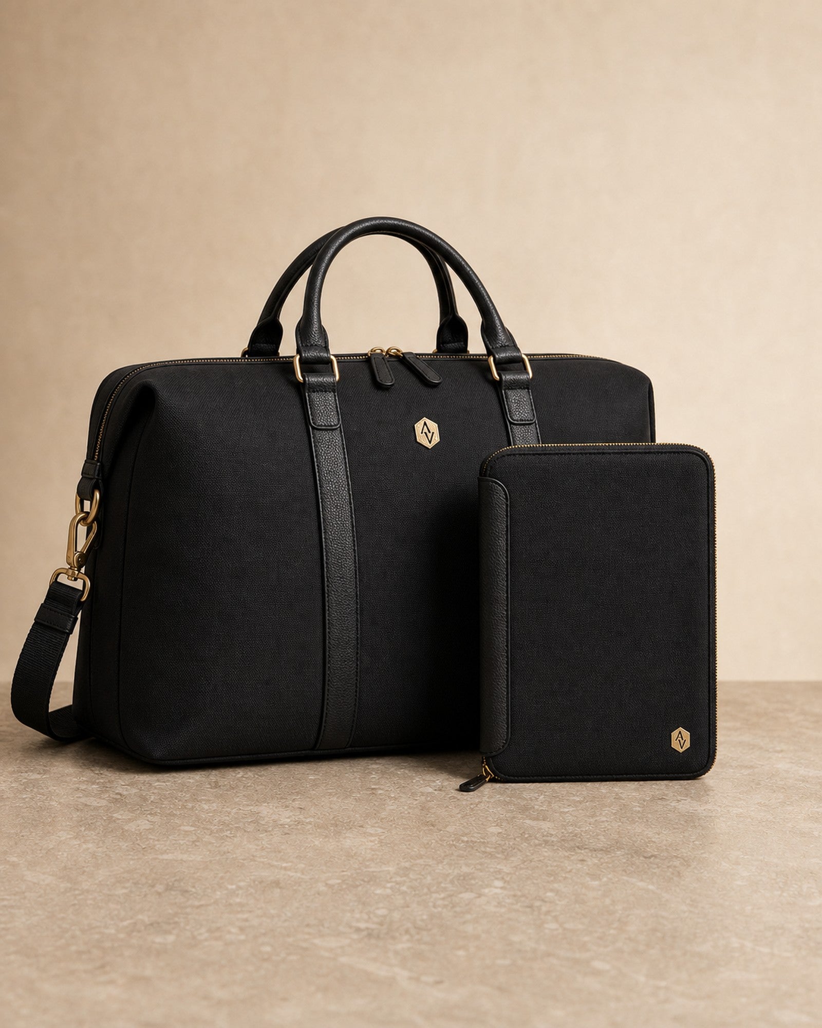 The Weekend System shown on a warm neutral studio background.
